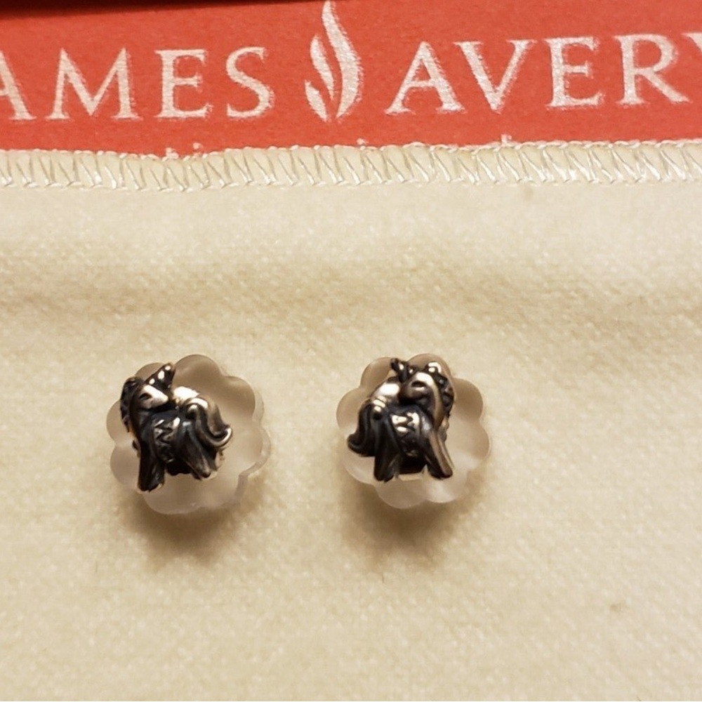 James Avery Unicorn earrings